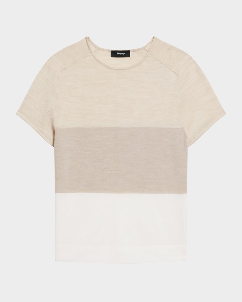 Color Block Crewneck T